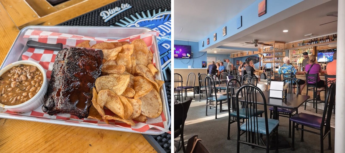 On the Rocks Smoke House & Tiki Bar Menu